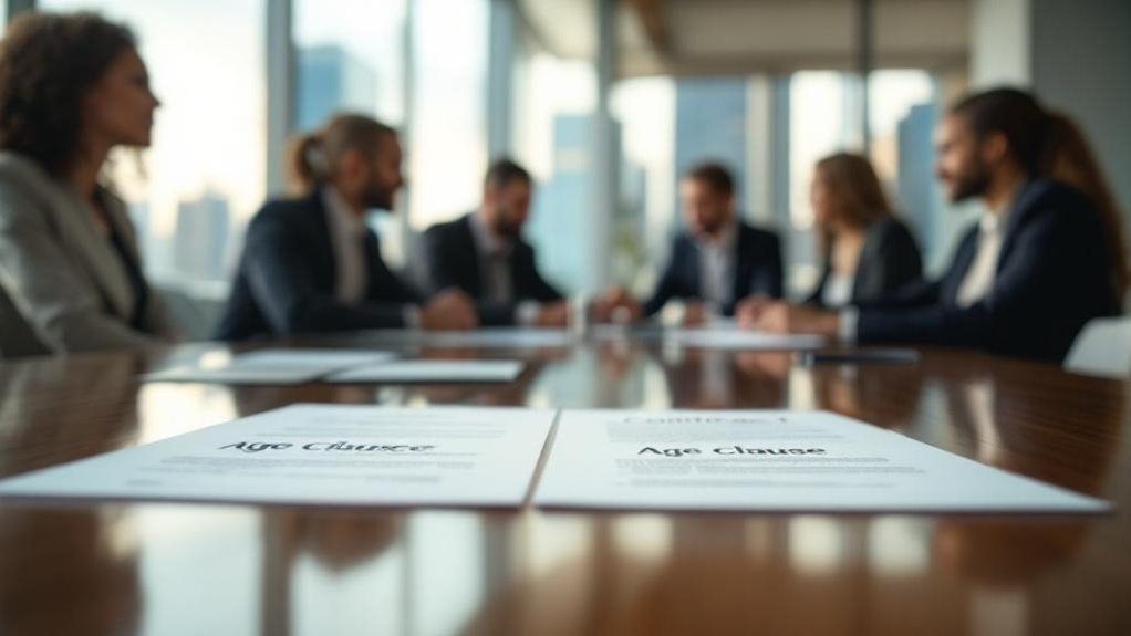 leeftijdsbepaling in contract